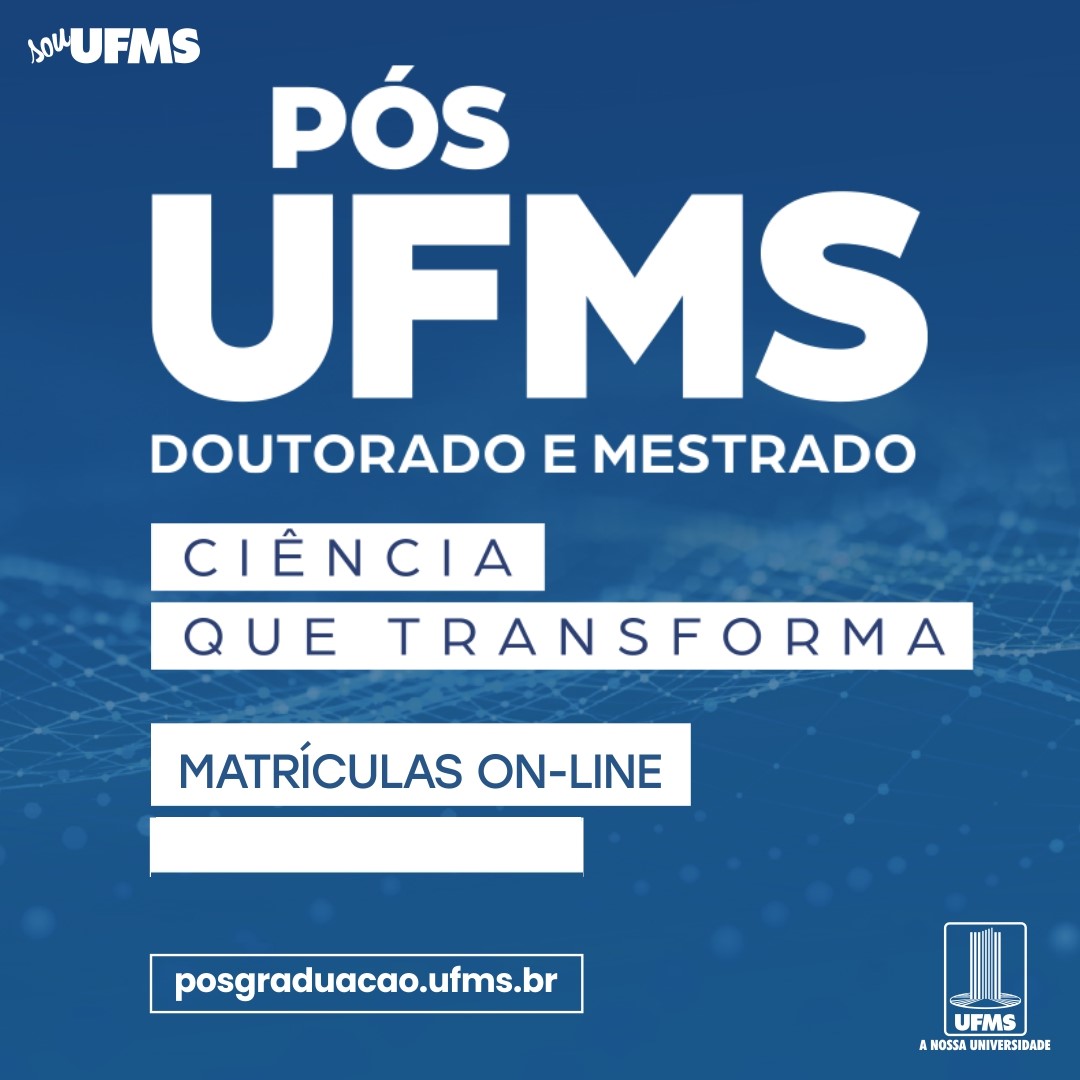 Inscrições para 850 vagas de mestrado e doutorado na UFMS terminam em 10 de  fevereiro