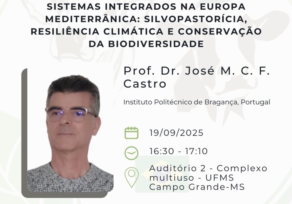 Disciplina Internacional “Sistemas integrados na Europa mediterrânica: silvopastorícia, resiliência climática e conservação da biodiversidade” – Portugal