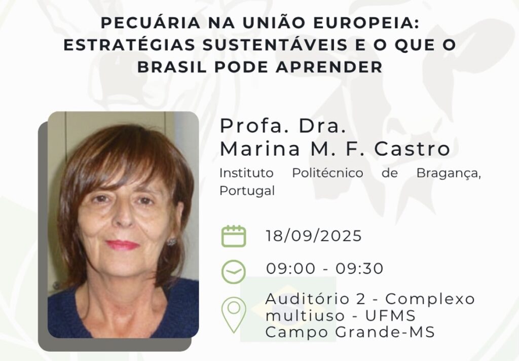Disciplina Internacional “Sistemas Pecuários Europeus: Inovações Sustentáveis e Lições para o Brasil” – Portugal