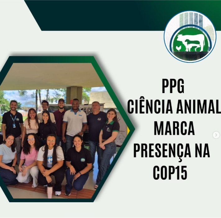 PPG em Ciência Animal na COP15 POP (Corredor Onça Pintada)